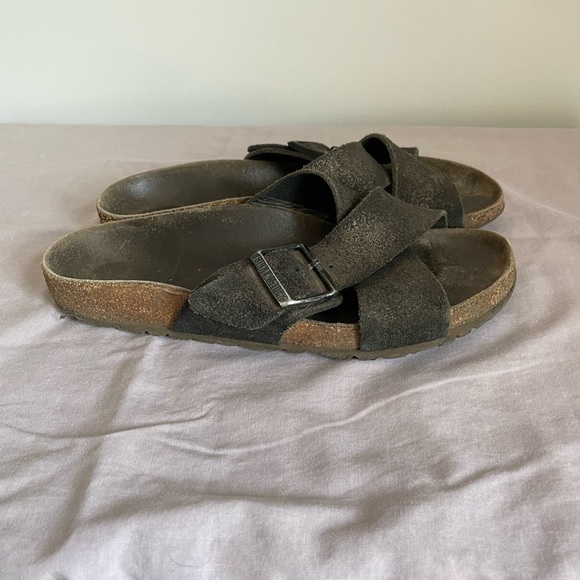 Birkenstock Siena Suede Sandals Size 6.5 - Picture 5 of 7